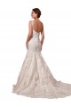 Sleeveless V-Neck Tulle & Lace Ivory Chapel Train Bridal Wedding Dress Adelaide
