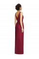 Sleeveless V-Neck Soft Chiffon Frost Long Bridesmaid Dress Adelaide