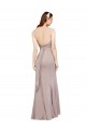 Sleeveless Off the Shoulder Soft Chiffon Black Long Prom Dress / Bridesmaid Dress Adelaide
