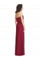 Sleeveless Strapless Soft Chiffon Lilac Long Formal Dress / Bridesmaid Dress Adelaide