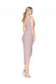 Sleeveless Sweetheart Soft Chiffon Primrose Cocktail Length High Low Evening Gown / Prom Dress / Bridesmaid Dress Adelaide