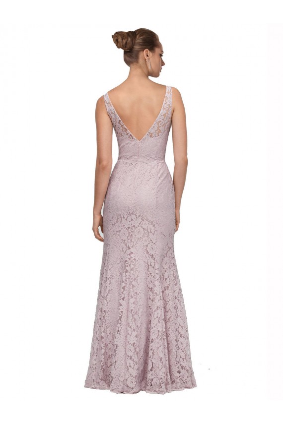 Sleeveless Sweetheart Lace Long Formal Dress / Bridesmaid Dress Adelaide