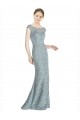 Cap Sleeves Off the Shoulder Lace Long Prom Dress / Bridesmaid Dress Adelaide