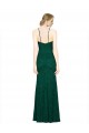 Sleeveless High Neck Lace Dark Green Long Prom Dress / Bridesmaid Dress Adelaide