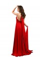Sleeveless Halter Neck Spandex Red Long Formal Evening Gown / Prom Dress / Bridesmaid Dress Adelaide