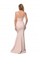 Sleeveless Sweetheart Stretch Crepe & Tulle Nude Long Formal Evening Gown / Prom Dress / Bridesmaid Dress Adelaide