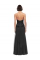 Sleeveless Sweetheart Tulle Black Long Bridesmaid Gown Adelaide